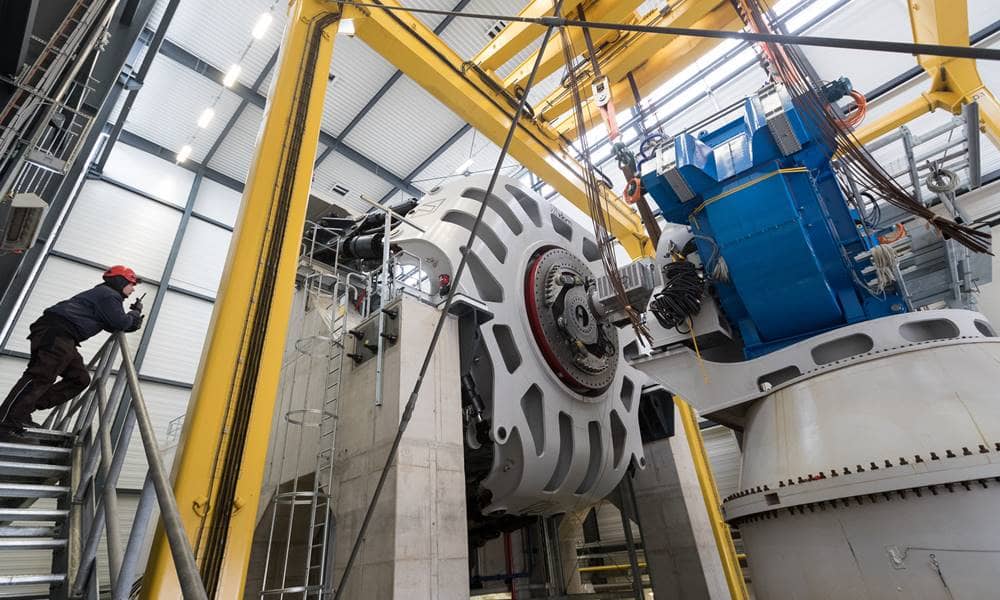EcoSwing superconducting generator proves itself on the test bench