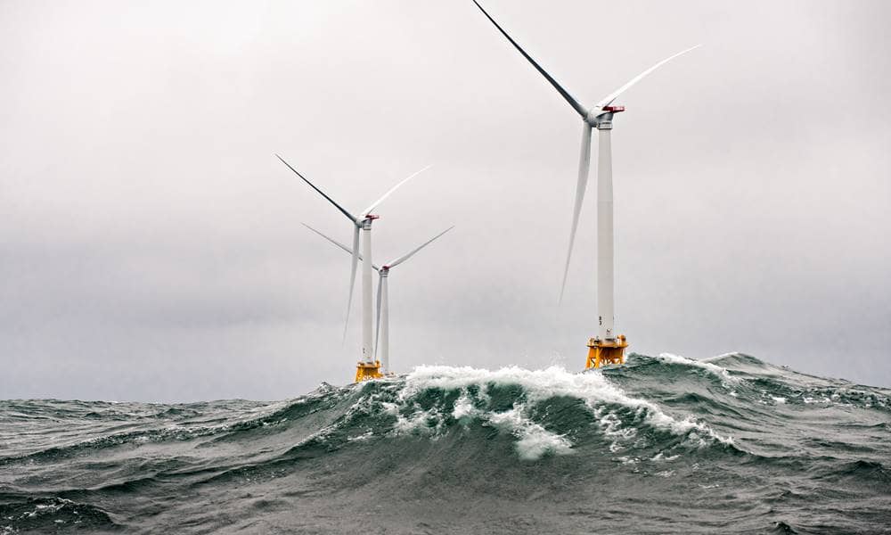 The power that come from sea Offshore wind power plants